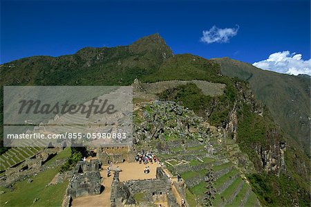 Inca Ruins, Machu Picchu, Peru