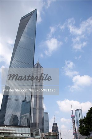 Skyscrapers at Pudong, Shanghai, China