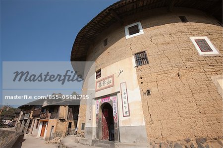 Hakka Tulou Lusenglou, Hongkeng village, Yongding, Fujian, China