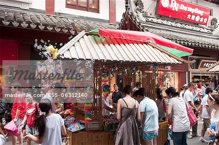 Souvenir shop at Yuyuan market, Shanghai, China