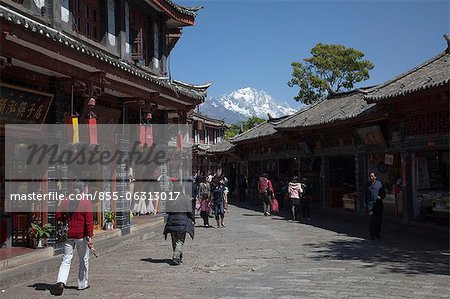 Ancient city, Lijiang, Yunnan Province, China