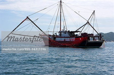 Fishing boat by Cheung Chau, Hong Kong