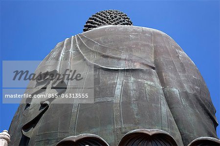 The Giant Buddha, Po Lin Monastery, Lantau Island, Hong Kong