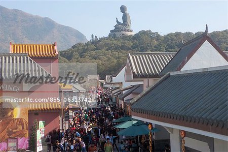 Ngong Ping 360 village, Lantau Island, Hong Kong