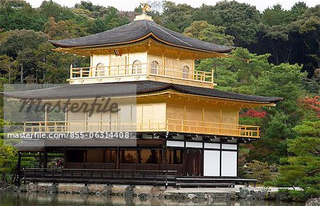 Kinkakuji (golden pavilion), Kyoto, Japan