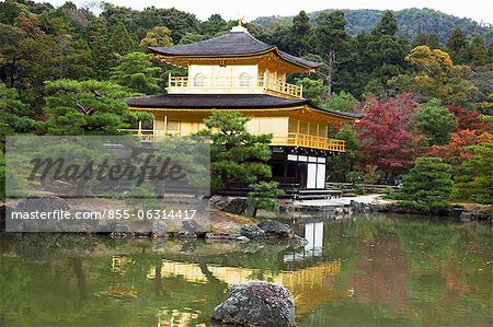 Kinkakuji (golden pavilion), Kyoto, Japan