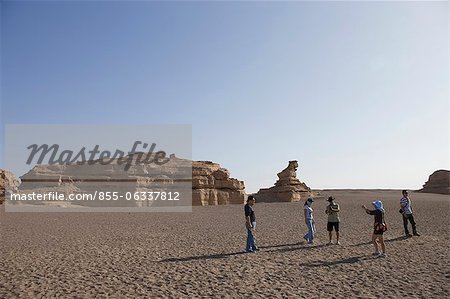 Yadan national park, Dunhuang, Gansu Province, China