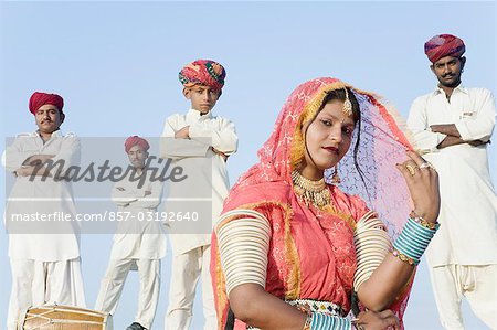 Woman posing in traditional Rajasthani dress, Pushkar, Ajmer, Rajasthan,  India, Stock Photo, Picture And Rights Managed Image. Pic.  PNM-PIRM-20121125-ML0138 | agefotostock