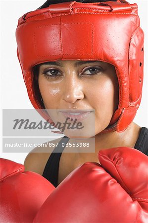 female boxing headgear