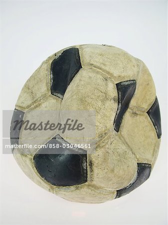 Beaten-Up Soccer Ball