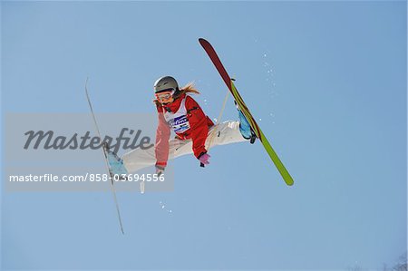 Female Freestyle Skier