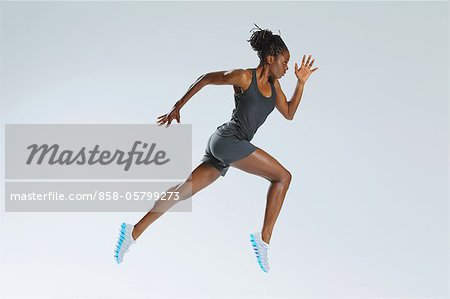 Woman Exercising