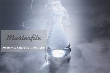 Smoke Escaping From Flask