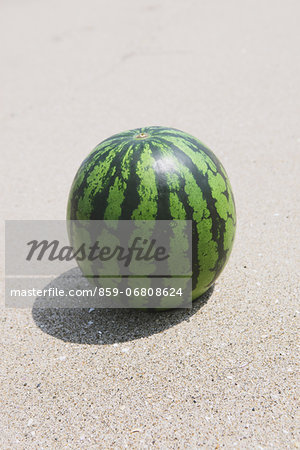 Watermelon on the beach Watermelon on the beach