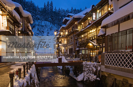 Ginzan Onsen, Yamagata, Japan