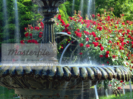 British Consulate Fountain in Hakodate, Hokkaido