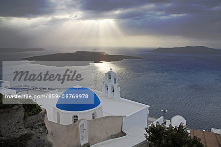 Greece, Cyclades Islands, Santorini Island, Thira
