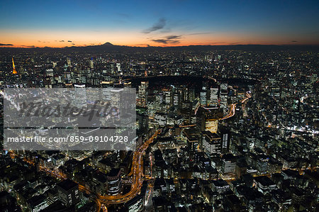 Beautiful view of Mount Fuji