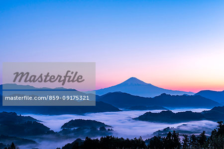 Mount Fuji from Shizuoka Prefecture, Japan