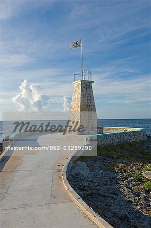 Lighthouse on Little Whale Cay