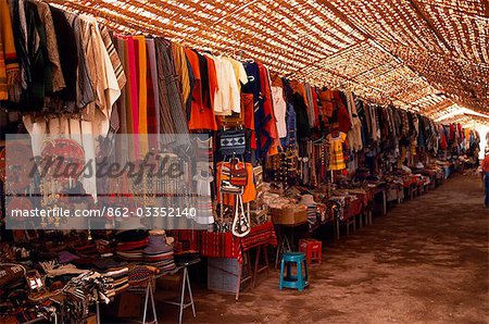 Covered craft market in San Pedro de Atacama