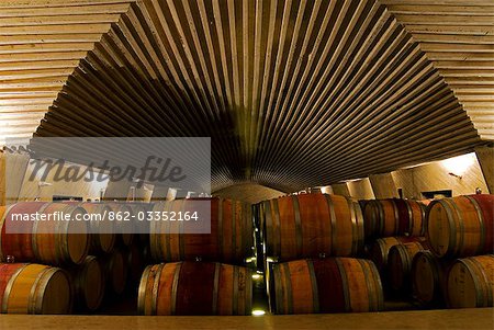 Chile,Santiago,Central Valley,cellars of Perez Cruz. Perez Cruz is a small,family run,vineyard producing high quality wines. Chile,Santiago,Central Valley,cellars of Perez Cruz. Perez Cruz is a small,family run,vineyard producing high quality wines.