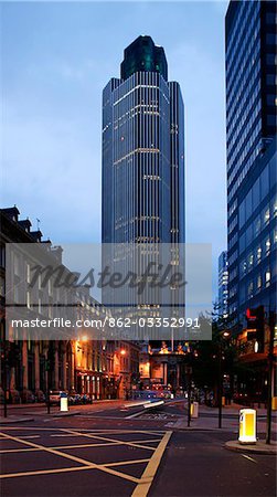 UK,England,London. The Tower 42,tallest building in the City of London.