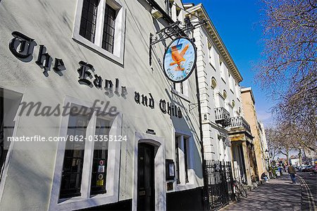 The Eagle and Child pub in Oxford. During the 1950s and 1960s,CS Lewis and JRR Tolkein would meet here,along with their circle of literary friends known as The Inklings to read and discuss their latest work,including the Chronincles of Narnia and The Lord of the Rings.