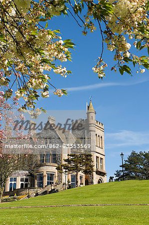 England,Northern Ireland,Belfast. A view from outside of the Culloden Hotel.