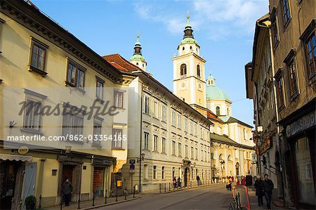 St Nicholas church and Old Town Houses