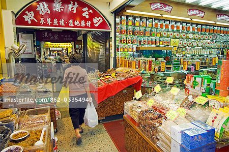 Taiwan Taipei Dihua street sundry wholesale market