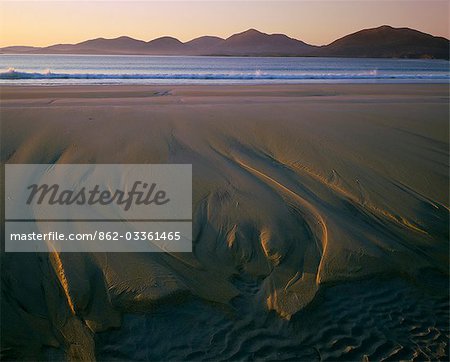 Luskentyre and the Forest of Harris.