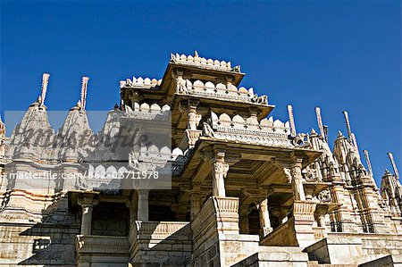 The Ranakpur complex is one of the biggest and most important Jain temples in India. Ranakpur Jain Temple near Udaipur,Rajasthan,India