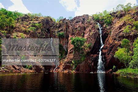 Australia, Northern Territory, Litchfield National Park.   Wangi Falls.(PR)