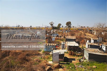Squatter camp, Soweto, Johannesburg, Gauteng, South Africa Squatter camp, Soweto, Johannesburg, Gauteng, South Africa