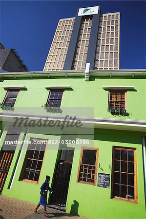 Colourful cafe, Braamfontein, Johannesburg, Gauteng, South Africa