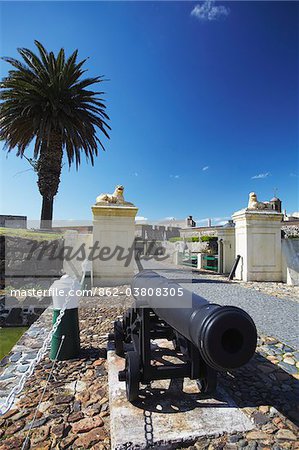 Cannon outside Castle of Good Hope, City Bowl, Cape Town, Western Cape, South Africa