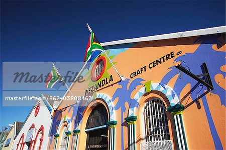 Colourful arts and crafts centre, Port Elizabeth, Eastern Cape, South Africa