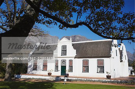 Le Rhone building, Boschendal Wine Estate, Franschhoek, Western Cape, South Africa