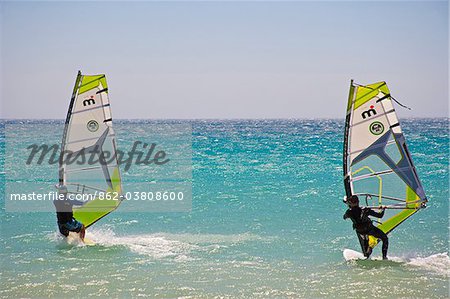 Water activity in Tarifa, the best place for watersports in Andalucia, Spain