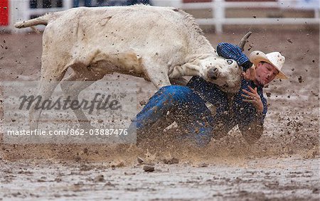 Calgary Canada, Rodeo events at the Calgary Stampede