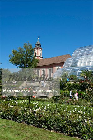 Castle of Mainau Island, Lake Constance, Baden-Wuerttemberg, Germany