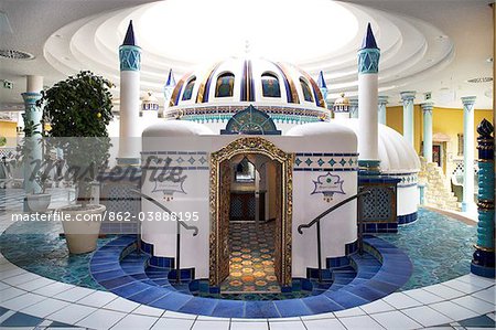 Thermal bath and sauna, Hansedom, Stralsund, Mecklenburg-Western Pomerania,  Germany - Stock Photo - Masterfile - Rights-Managed, Artist: AWL Images,  Code: 862-03888195