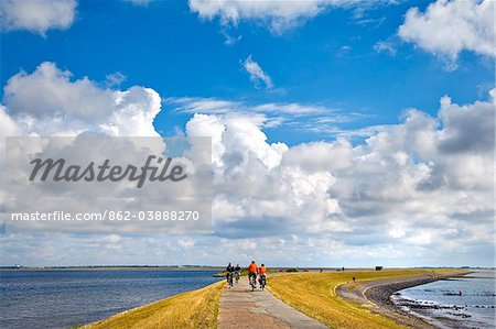 Causeway, Rantum, Sylt Island, North Frisian Islands, Schleswig Holstein, Germany