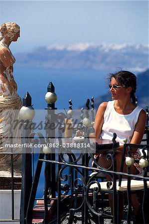 Thira, Santorini, Cyclades, Greece