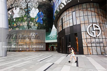 Louis vuitton building singapore hi-res stock photography and