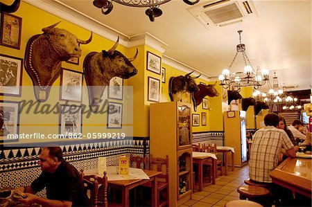 Spain Andalusia Seville Tapas Bar And Traditional Food Outlet Stock Photo Masterfile Rights Managed Artist Awl Images Code 862