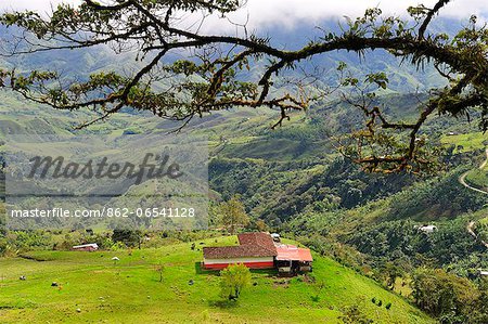 Landscape south of Medellin,Colombia, South America