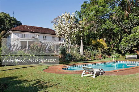 A fine old Kenya house and garden in Nairobi.