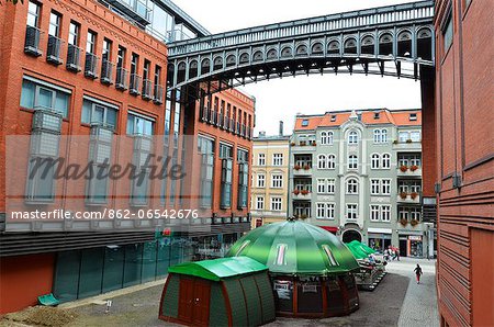 Poland, Europe, Poznan, Old Brewery building